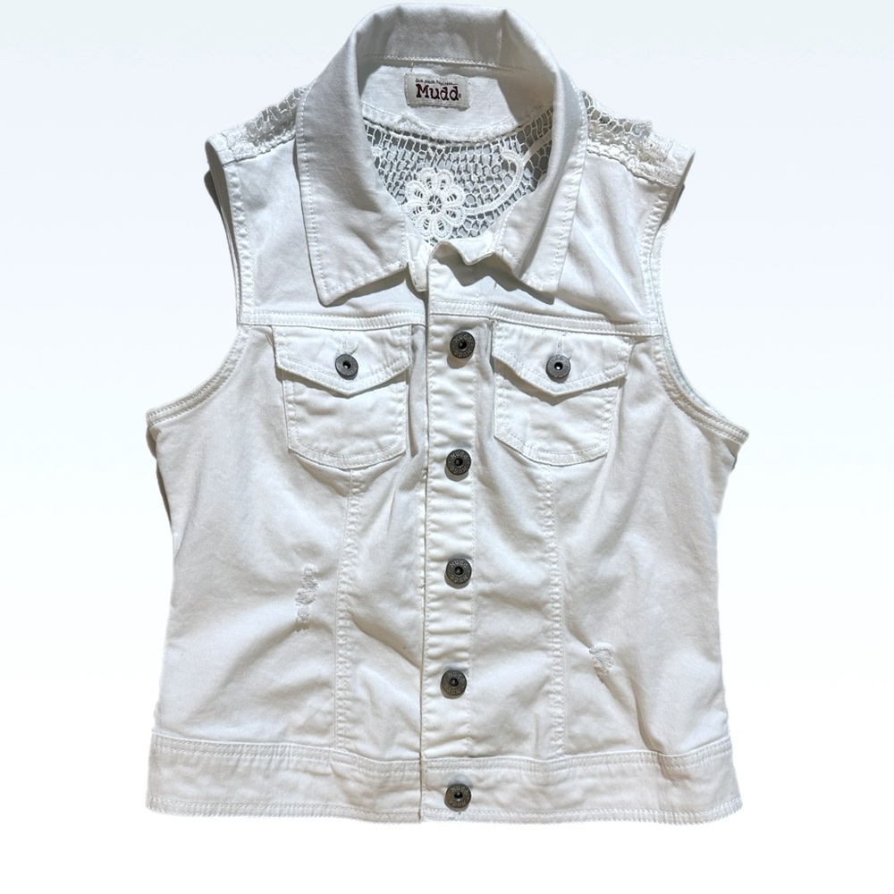 Mudd Clothing Crocheted Summer Vest (SM)